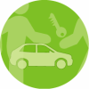 Carshare icon.